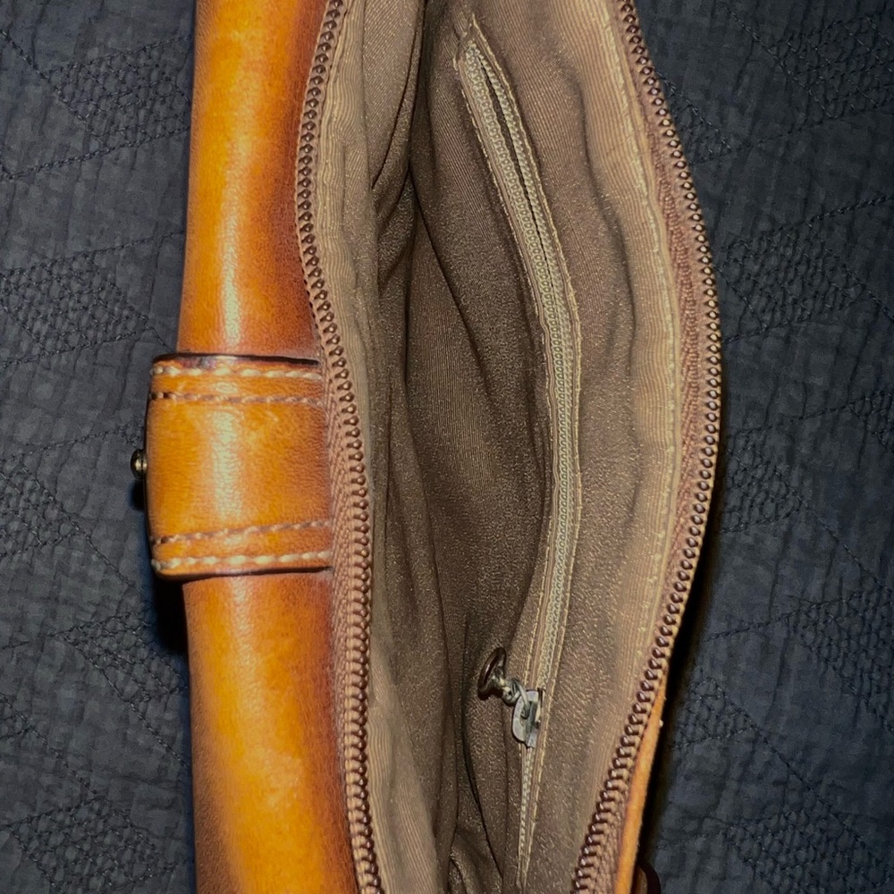Coach Brown Leather Crossbody Bag with Tan Strap - Picture 7 of 7